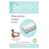 Bump Maternity Disposable Nappy Liners 